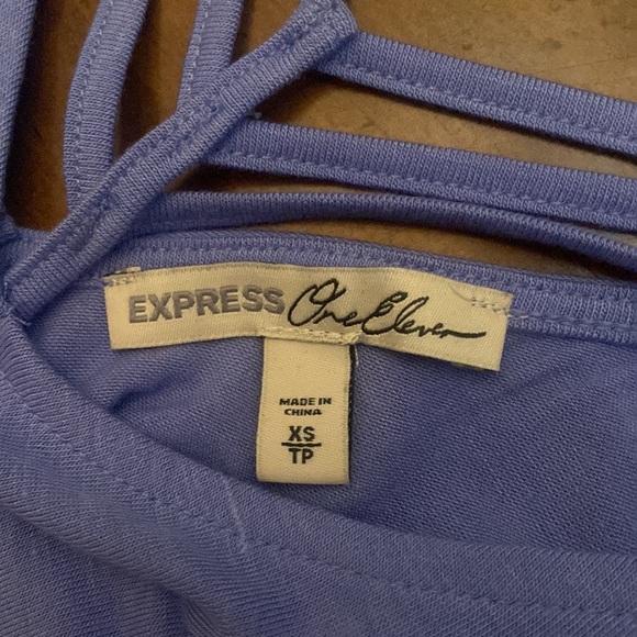 Periwinkle Strappy Cami - Picture 4 of 4